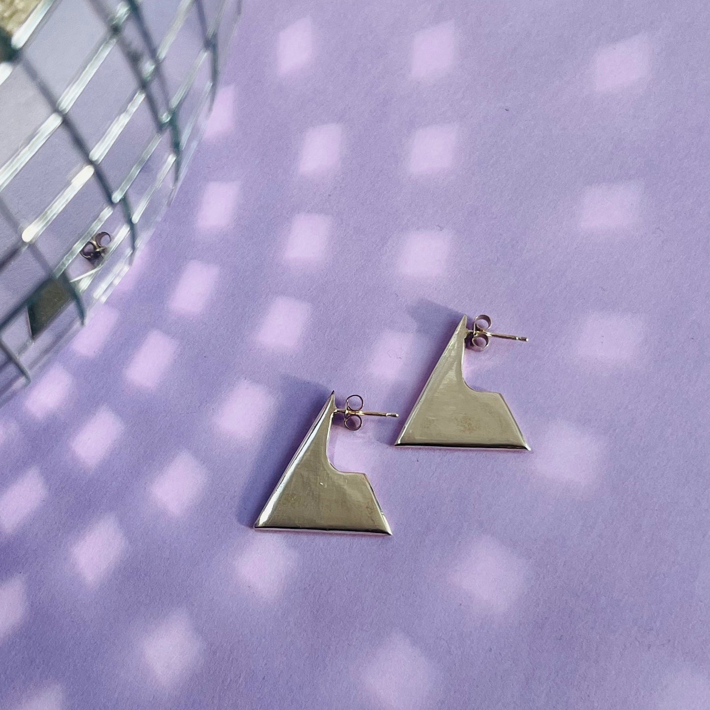 Original mountain earrings